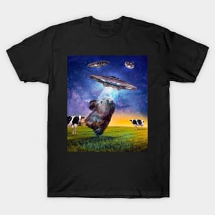 Guinea Pig UFO Abduction T-Shirt